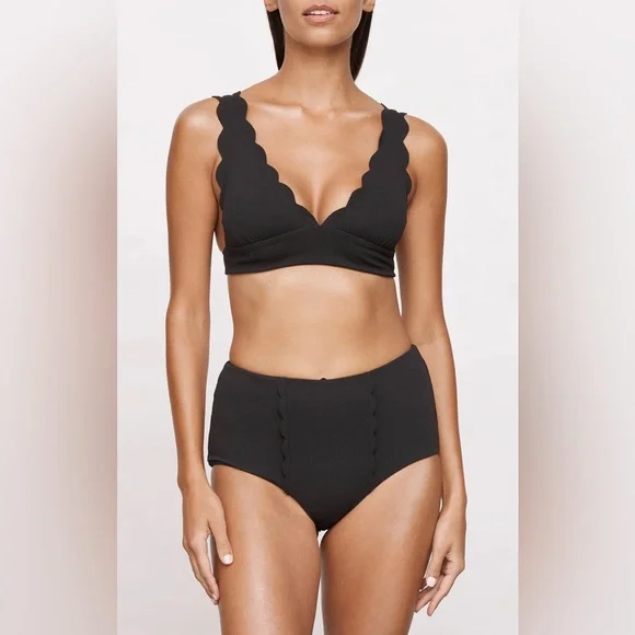 NWOT Marysia Swim Wide Santa Clara Bikini Top - Picture 8 of 9